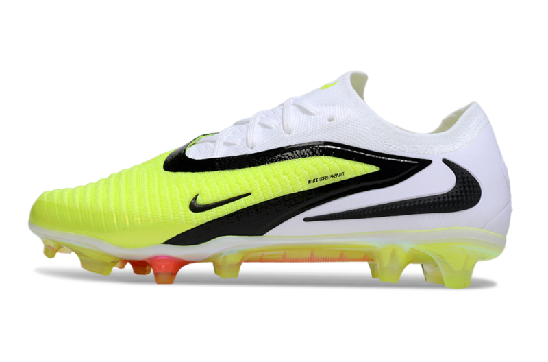 CHUTEIRA NIKE PHANTOM 6 ELITE CAMPO - AMARELA E BRANCA