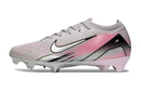 CHUTEIRA NIKE AIR ZOOM MERCURIAL VAPOR 16 ELITE CAMPO - CINZA E ROSA