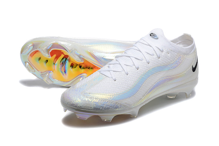 CHUTEIRA NIKE AIR ZOOM MERCURIAL VAPOR 16 ELITE CAMPO "AIR MAX 95" - BRANCA