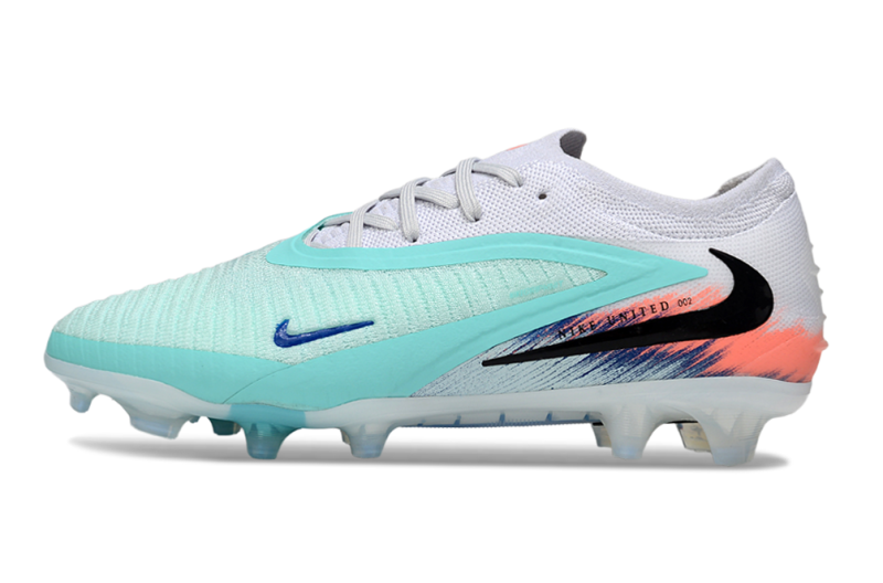 CHUTEIRA NIKE PHANTOM 6 ELITE CAMPO - AZUL E BRANCA