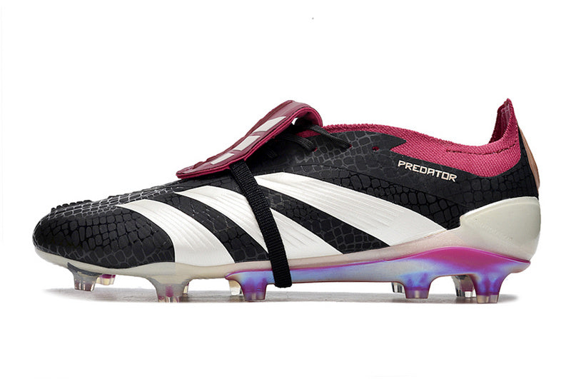 ADIDAS PREDATOR 24 FT ELITE CAMPO "30" - PRETA E VINHO