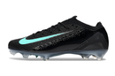 CHUTEIRA NIKE AIR ZOOM MERCURIAL VAPOR 16 ELITE CAMPO - PRETA E CIANO