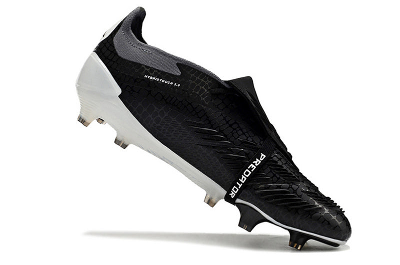 ADIDAS PREDATOR 24 FT ELITE CAMPO - PRETA E BRANCA