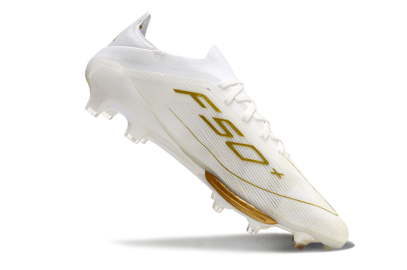 CHUTEIRA ADIDAS F50.1 LIGHTSTRIKE PRO ELITE CAMPO - BRANCA