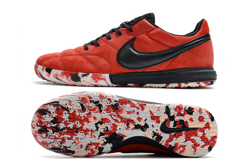 CHUTEIRA NIKE PREMIER II SALA FUTSAL - VERMELHA E PRETA