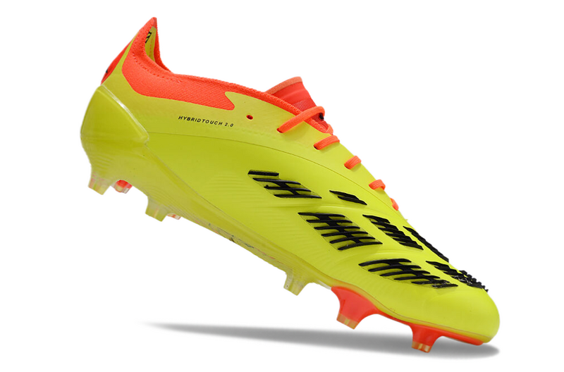 ADIDAS PREDATOR 24 ELITE CAMPO "SOLAR ENERGY" - LARANJA E AMARELA