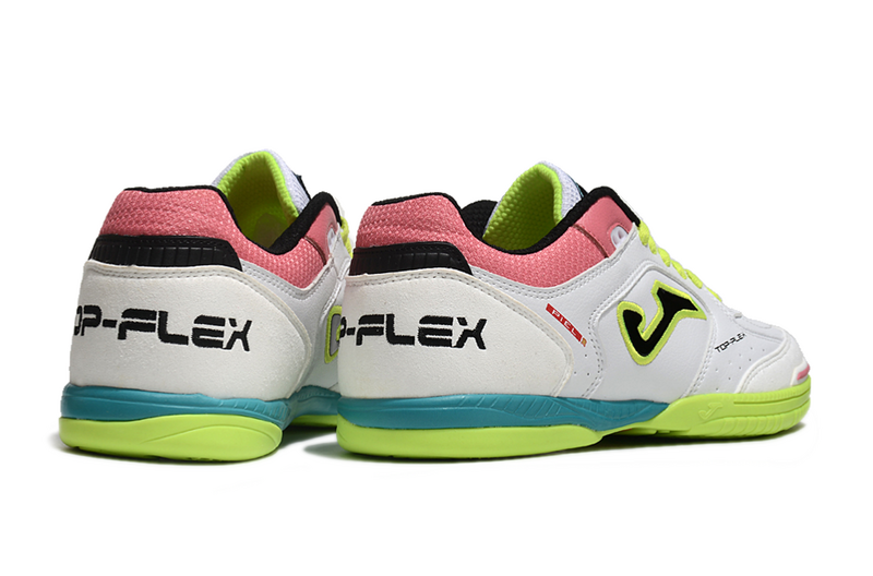 CHUTEIRA JOMA TOP FLEX FUTSAL - BRANCA