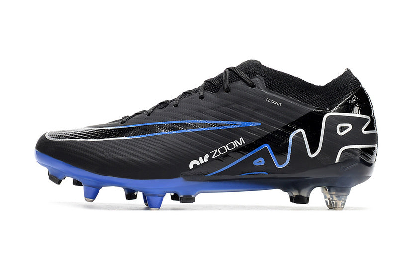 CHUTEIRA NIKE AIR ZOOM MERCURIAL VAPOR 15 ELITE TRAVA MISTA FIXA "SHADOW"- PRETA E AZUL