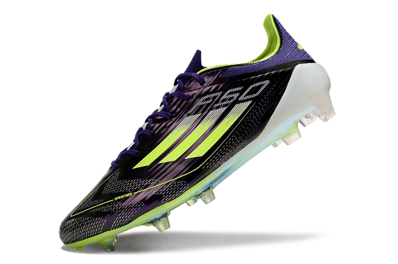 CHUTEIRA ADIDAS F50 ELITE CAMPO "FAST REBORN" - ROXA E VERDE