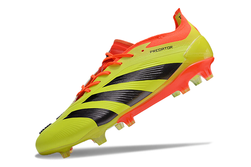 ADIDAS PREDATOR 24 ELITE CAMPO "SOLAR ENERGY" - LARANJA E AMARELA