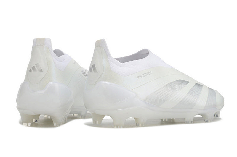 ADIDAS PREDATOR 24 LACELESS ELITE CAMPO "PEARLIZED" - BRANCA