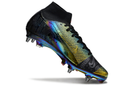 CHUTEIRA NIKE AIR ZOOM MERCURIAL SUPERFLY 10 ELITE TRAVA MISTA "COSMIC SPEED" - PRETA