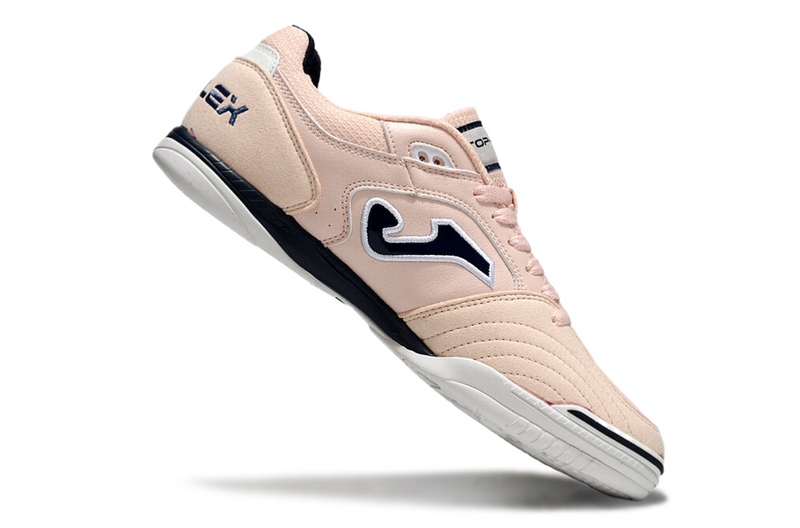 CHUTEIRA JOMA TOP FLEX FUTSAL - BEGE E PRETA