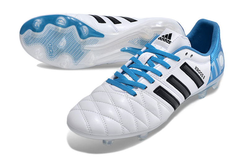 ADIDAS ADIPURE 11 PRO CAMPO "TONI KROOS" - BRANCA E AZUL