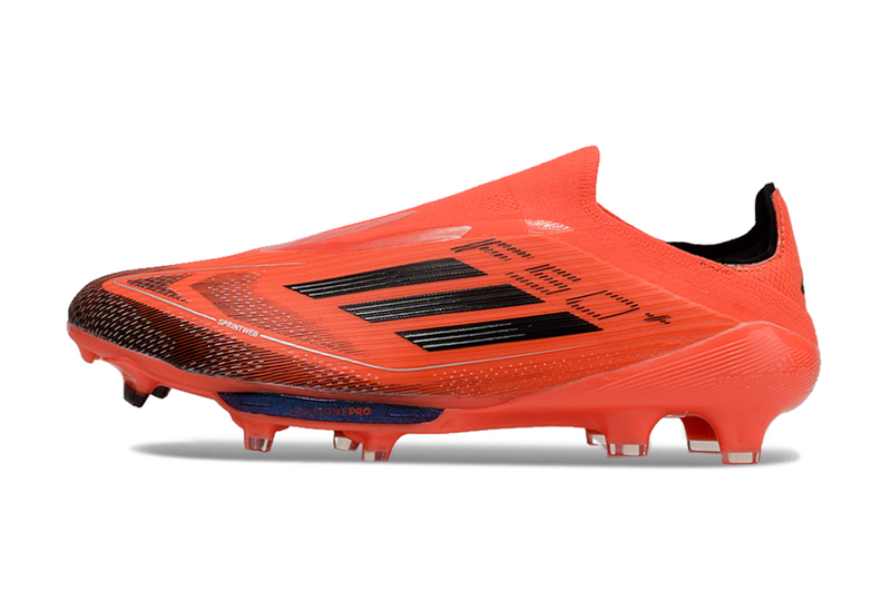 CHUTEIRA ADIDAS F50 LACELESS LIGHTSTRIKE PRO ELITE CAMPO "VIVID HORIZON" – VERMELHA
