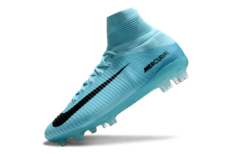 CHUTEIRA NIKE MERCURIAL SUPERFLY 5 ELITE CAMPO - AZUL