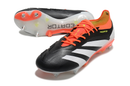 ADIDAS PREDATOR 24 ELITE TRAVA MISTA "SOLAR ENERGY" - PRETA, LARANJA E BRANCA