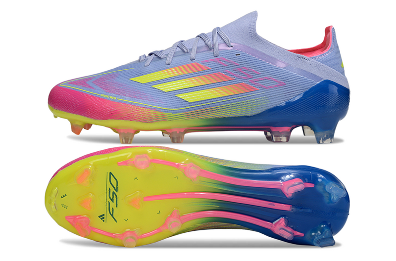 ADIDAS F50.1 ELITE CAMPO "CELESTIAL VICTORY" - AZUL E COLORIDA