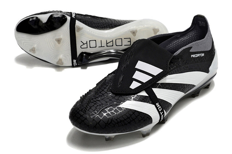 ADIDAS PREDATOR 24 FT ELITE CAMPO - PRETA E BRANCA