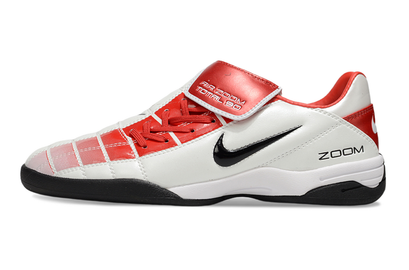 CHUTEIRA NIKE AIR ZOOM TOTAL 90 III FUTSAL - BRANCA E VERMELHA