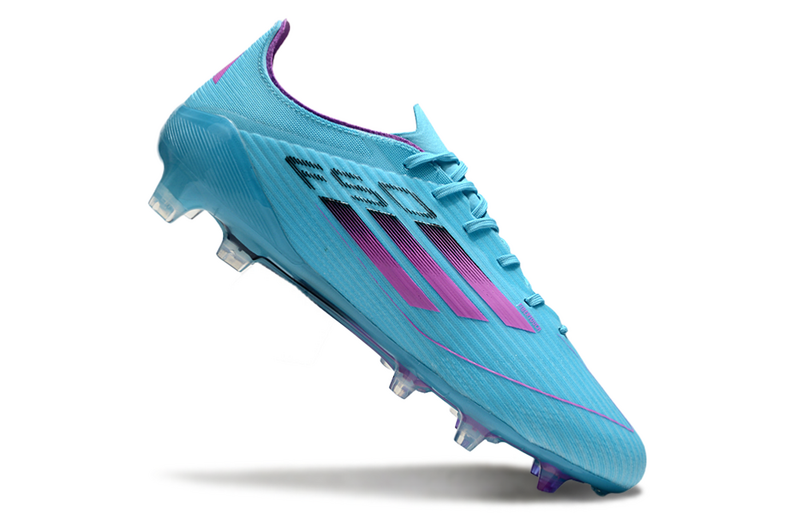 CHUTEIRA ADIDAS F50 ELITE CAMPO - AZUL E ROSA