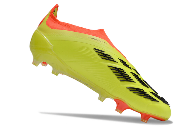 ADIDAS PREDATOR 24 LACELESS ELITE CAMPO - AMARELA E LARANJA