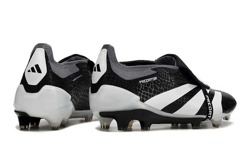 ADIDAS PREDATOR 24 FT ELITE CAMPO - PRETA E BRANCA