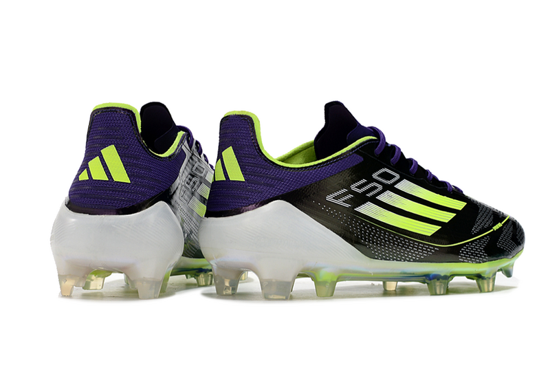 CHUTEIRA ADIDAS F50 ELITE CAMPO "FAST REBORN" - ROXA E VERDE
