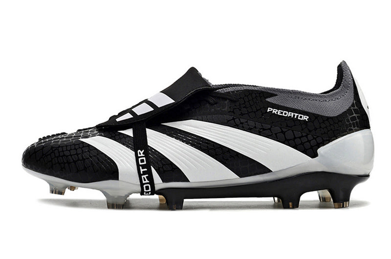 ADIDAS PREDATOR 24 FT ELITE CAMPO - PRETA E BRANCA