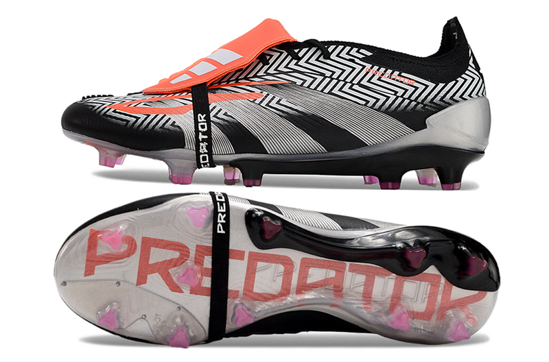 ADIDAS PREDATOR 24 FT ELITE CAMPO - BRANCA E PRETA
