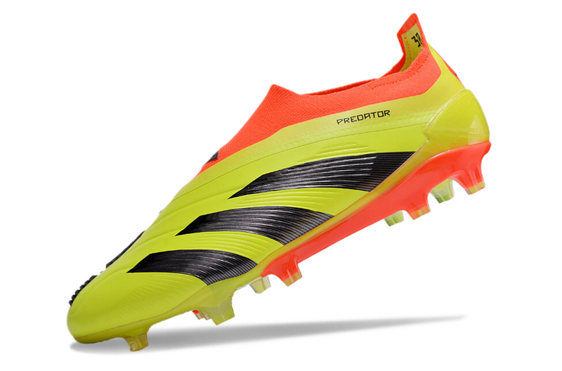 ADIDAS PREDATOR 24 LACELESS ELITE CAMPO - AMARELA E LARANJA