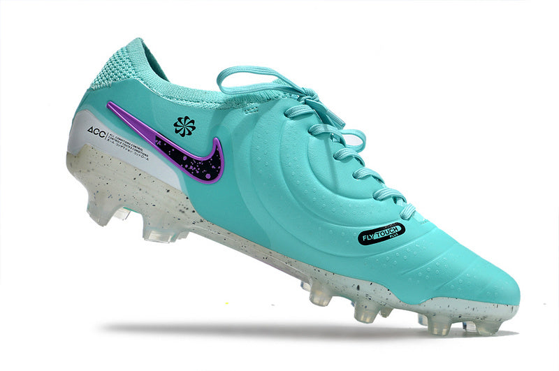 CHUTEIRA NIKE TIEMPO LEGEND 10 ELITE CAMPO - AZUL CLARO