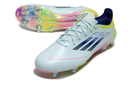 ADIDAS F50 ELITE TRAVA MISTA "OLYMPIC BOOT" - BRANCA E COLORIDA