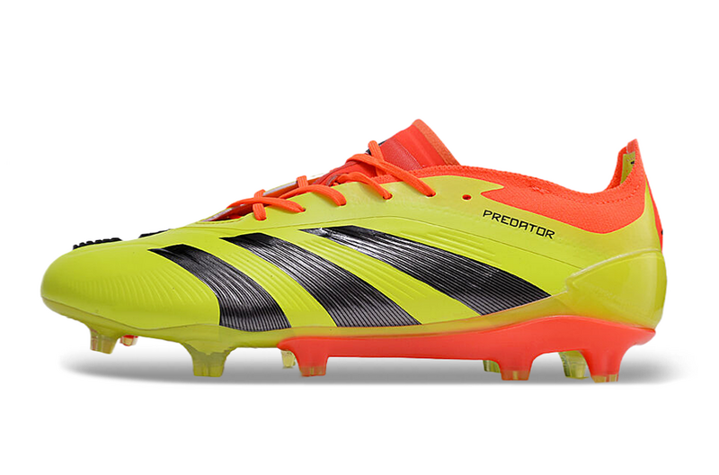 ADIDAS PREDATOR 24 ELITE CAMPO "SOLAR ENERGY" - LARANJA E AMARELA