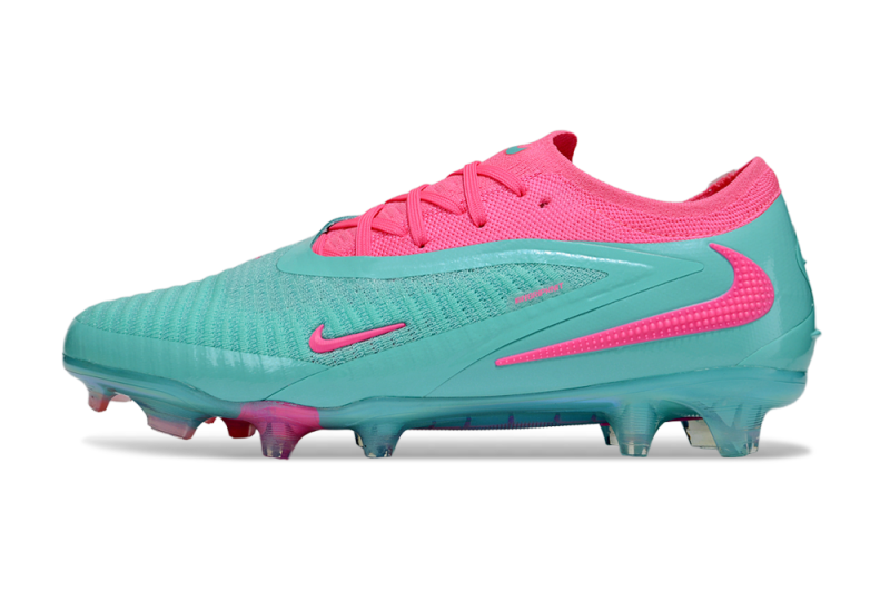CHUTEIRA NIKE PHANTOM 6 ELITE CAMPO - AZUL E ROSA