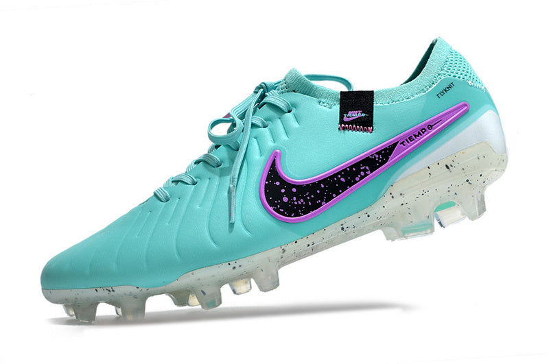 CHUTEIRA NIKE TIEMPO LEGEND 10 ELITE CAMPO - AZUL CLARO