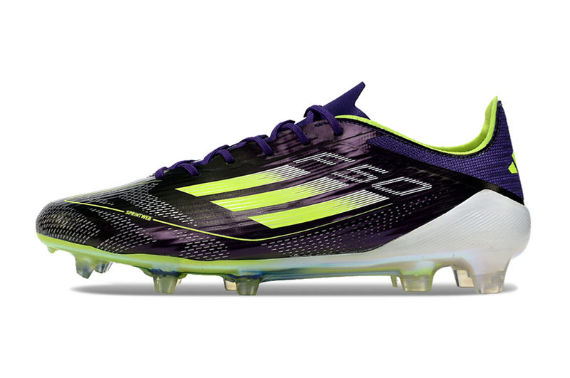 CHUTEIRA ADIDAS F50 ELITE CAMPO "FAST REBORN" - ROXA E VERDE