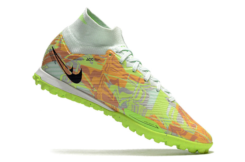 CHUTEIRA NIKE MERCURIAL AIR ZOOM SUPERFLY 9 ELITE SOCIETY "BONDED" - VERDE