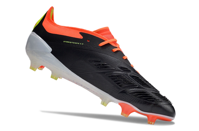 ADIDAS PREDATOR 24 ELITE CAMPO "SOLAR ENERGY" - LARANJA E BRANCA