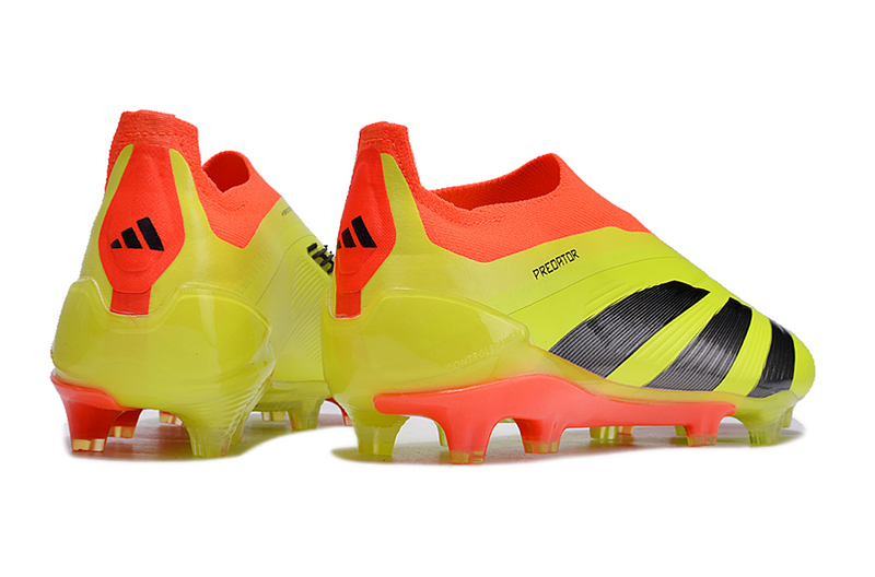 ADIDAS PREDATOR 24 LACELESS ELITE CAMPO - AMARELA E LARANJA