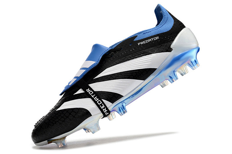 ADIDAS PREDATOR 24 FT ELITE CAMPO ''STELLAR ICON'' - PRETA E AZUL