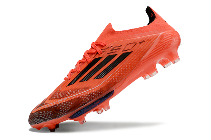 CHUTEIRA ADIDAS F50.1 LIGHTSTRIKE PRO ELITE CAMPO "VIVID HORIZON" - LARANJA