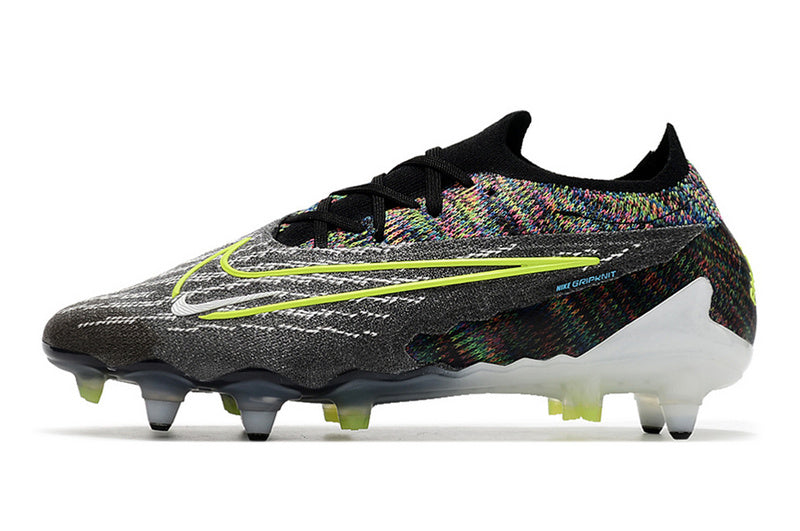 CHUTEIRA NIKE GX ELITE TRAVA MISTA FIXA - PRETA E VERDE