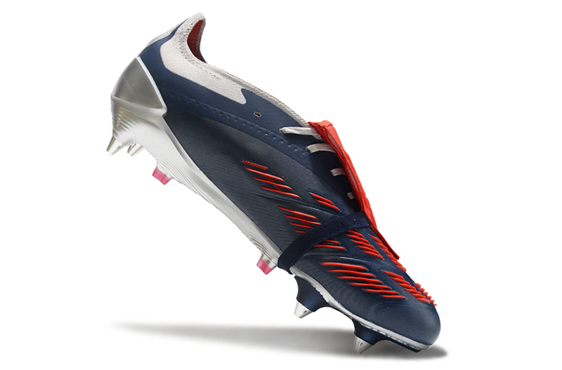 ADIDAS PREDATOR 24 FT ELITE TRAVA MISTA "ROTEIRO" PRATA E AZUL
