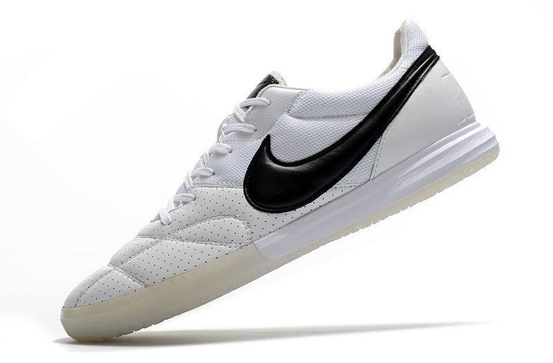 CHUTEIRA NIKE PREMIER II SALA FUTSAL - BRANCA E PRETA