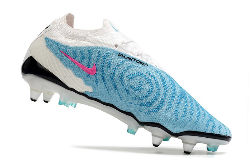 CHUTEIRA NIKE GX ELITE TRAVA MISTA FIXA - AZUL E BRANCA