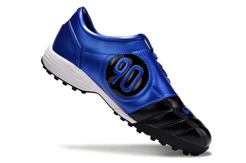 CHUTEIRA NIKE TOTAL 90 III SOCIETY - PRETA E AZUL