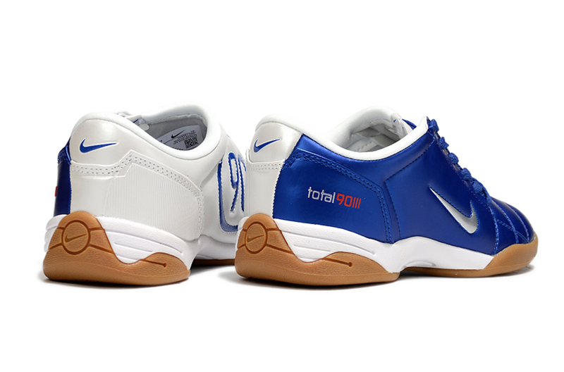 CHUTEIRA NIKE TOTAL 90 III FUTSAL - AZUL E BRANCA
