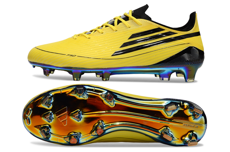 CHUTEIRA ADIDAS F50 ELITE CAMPO - AMARELA E PRETA