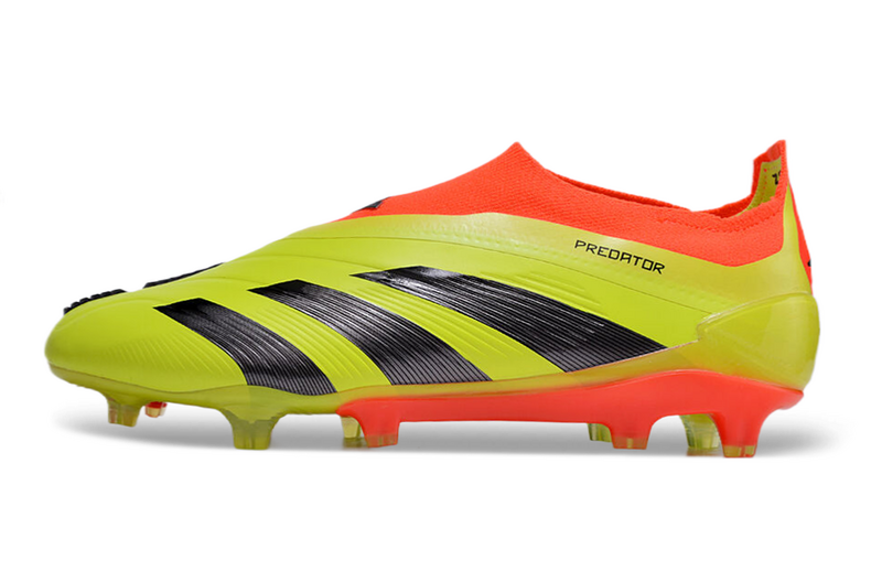ADIDAS PREDATOR 24 LACELESS ELITE CAMPO - AMARELA E LARANJA